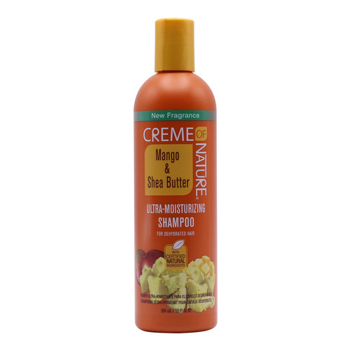 creme of nature mango & shea butter ultra moisturizing shampoo 12 oz 354 ml