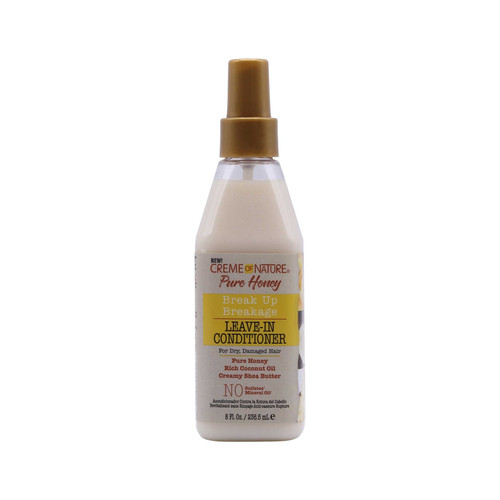 creme of nature pure honey break up breakage leave in conditioner 8 oz 236 ml