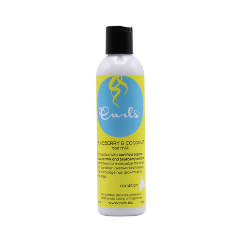 curls blueberry & coconut hair milk 8 oz 236 ml