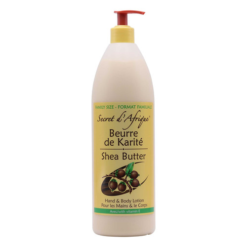 secret d' afrique shea butter hand & body lotion 33.8 oz 1000 ml