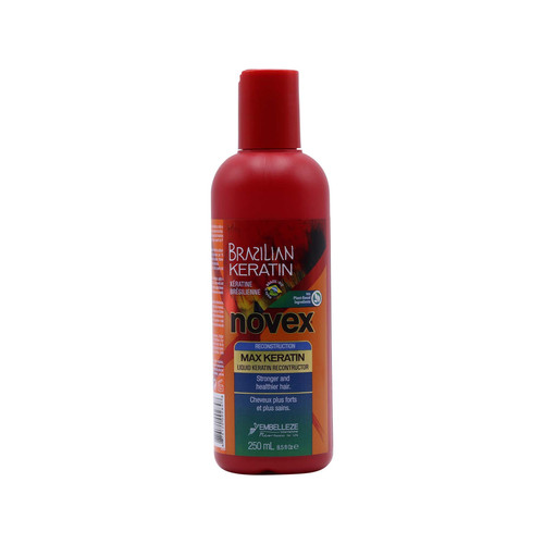 novex brazilian keratin liquid keratin reconstructor 8.5 oz 250 ml