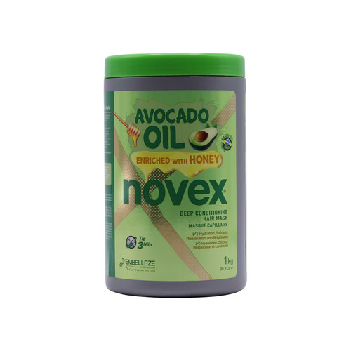 novex avocado oil enriched with honey deep conditioning hair mask 35.3 oz 1000 g
