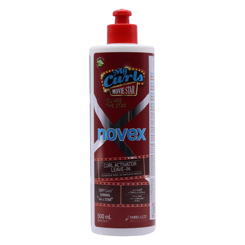 novex my curls movie star curl activator leave in 16.9 oz 500 ml