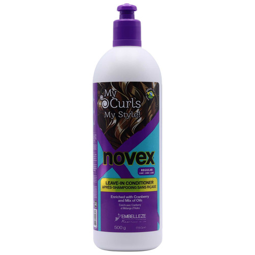 novex my curls leave in conditioner regular 17.6 oz 500 g