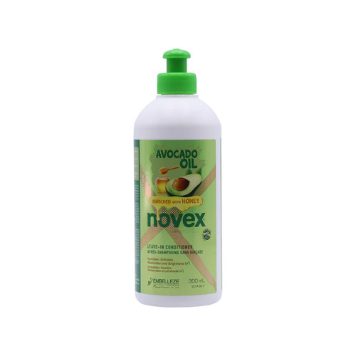 novex avocado oil enriched with honey leave in conditioner 10.1 oz 300 ml