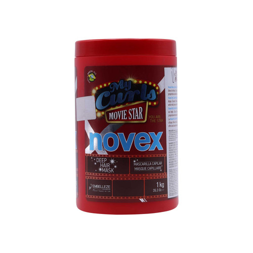 novex my curls movie star deep hair mask 35.3 oz 1000 g