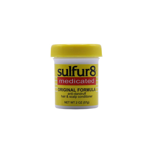 sulfur 8 medicated anti dandruff hair & scalp conditioner 2 oz 57 g