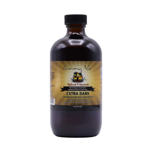 sunny isle jamaican black castor oil extra dark 8 oz 236 ml