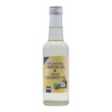 yari 100� natural castor &amp; virgin coconut oil 8.45 oz 250 ml