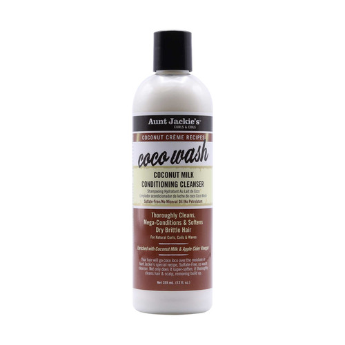 aunt jackie's coconut creme recipes coco wash coconut milk conditioning cleanser 12 oz 355 ml.jpg