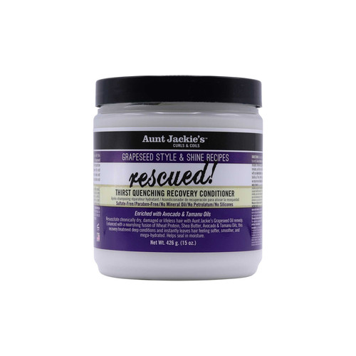 aunt jackie's grapeseed style & shine recipes rescued thirst quenching recovery conditioner 15 oz 42.jpg