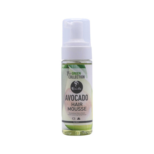 curls green collection avocado hair mousse 8 oz 236 ml