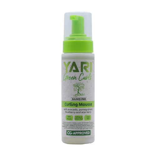 yari green curls curling mousse 7.4 oz 220 ml