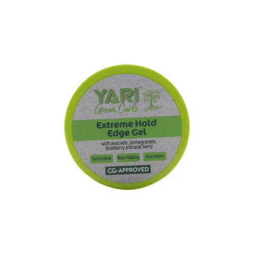 yari green curls extreme hold edge gel 4.2 oz 125 ml