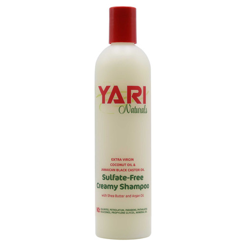 yari naturals sulfate free creamy shampoo 13.5 oz 375 ml