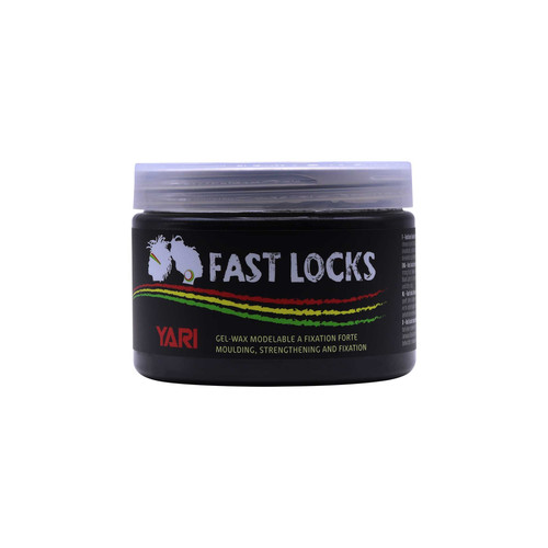 yari fast locks moulding gel wax strong hold black 10.1 oz 300 ml