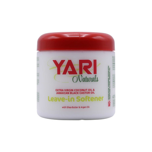 yari naturals leave in softener 16 oz 475 ml