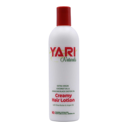 yari naturals creamy hair lotion 13.5 oz 375 ml