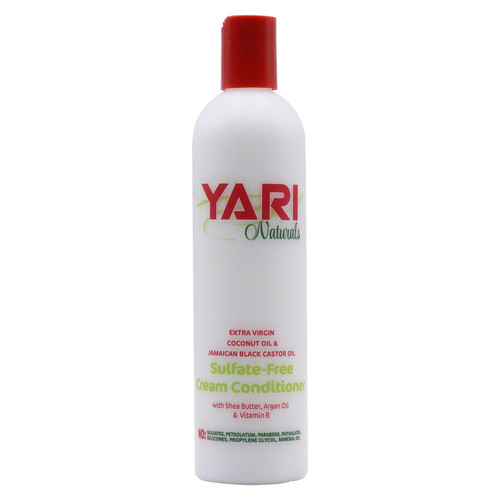 yari naturals sulfate free cream conditioner 13.5 oz 375 ml