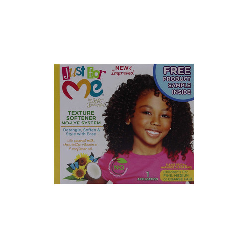 just for me texture softener no lye system kit