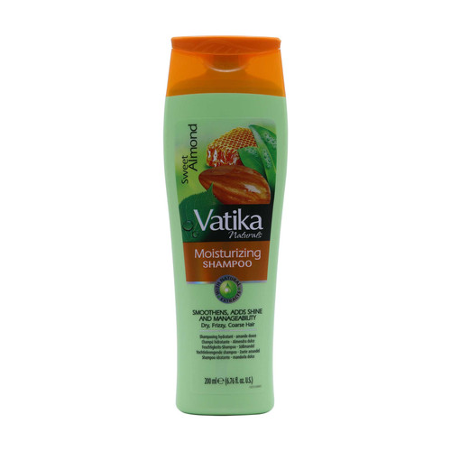 dabur vatika sweet almond moisturizing shampoo 6.76 oz 200 ml