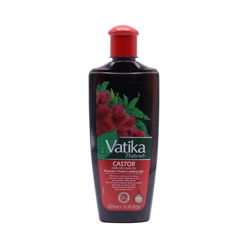dabur vatika castor hair oil 6.76 oz 200 ml