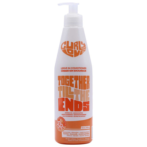 curly love leave in conditioner 16 oz 450 ml