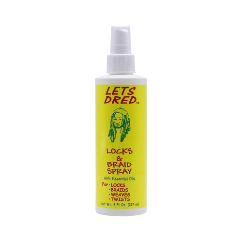 lets dred locks & braid spray 8 oz 237 ml