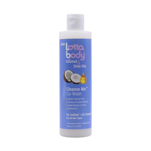 lotta body with coconut & shea oils cleanse me co wash 10 oz 300 ml