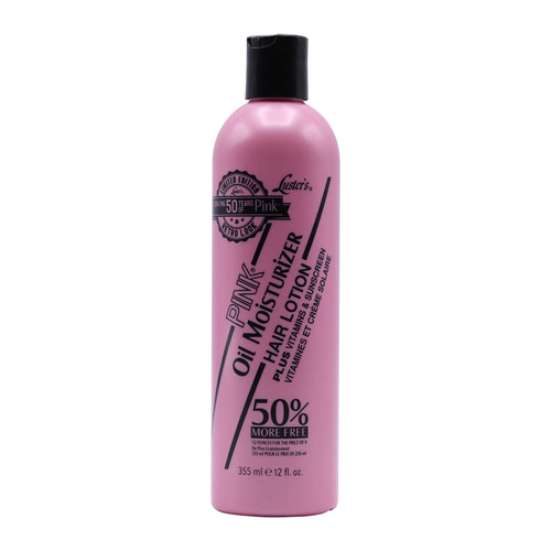 luster's pink oil moisturizer hair lotion 50� free 12 oz 355 ml