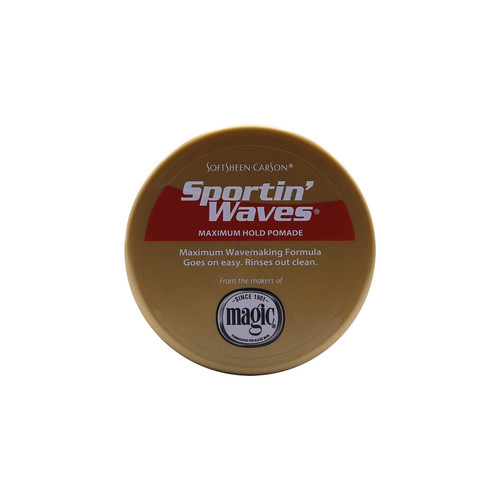 magic sportin' waves maximum hold pomade gold 3.5 oz 99.2 g