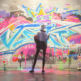 valorant jett graffiti wall hd wallpaper uhdpaper.com 7861g