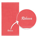 102820 COR Personalized Velour Solid Colors Towels 04