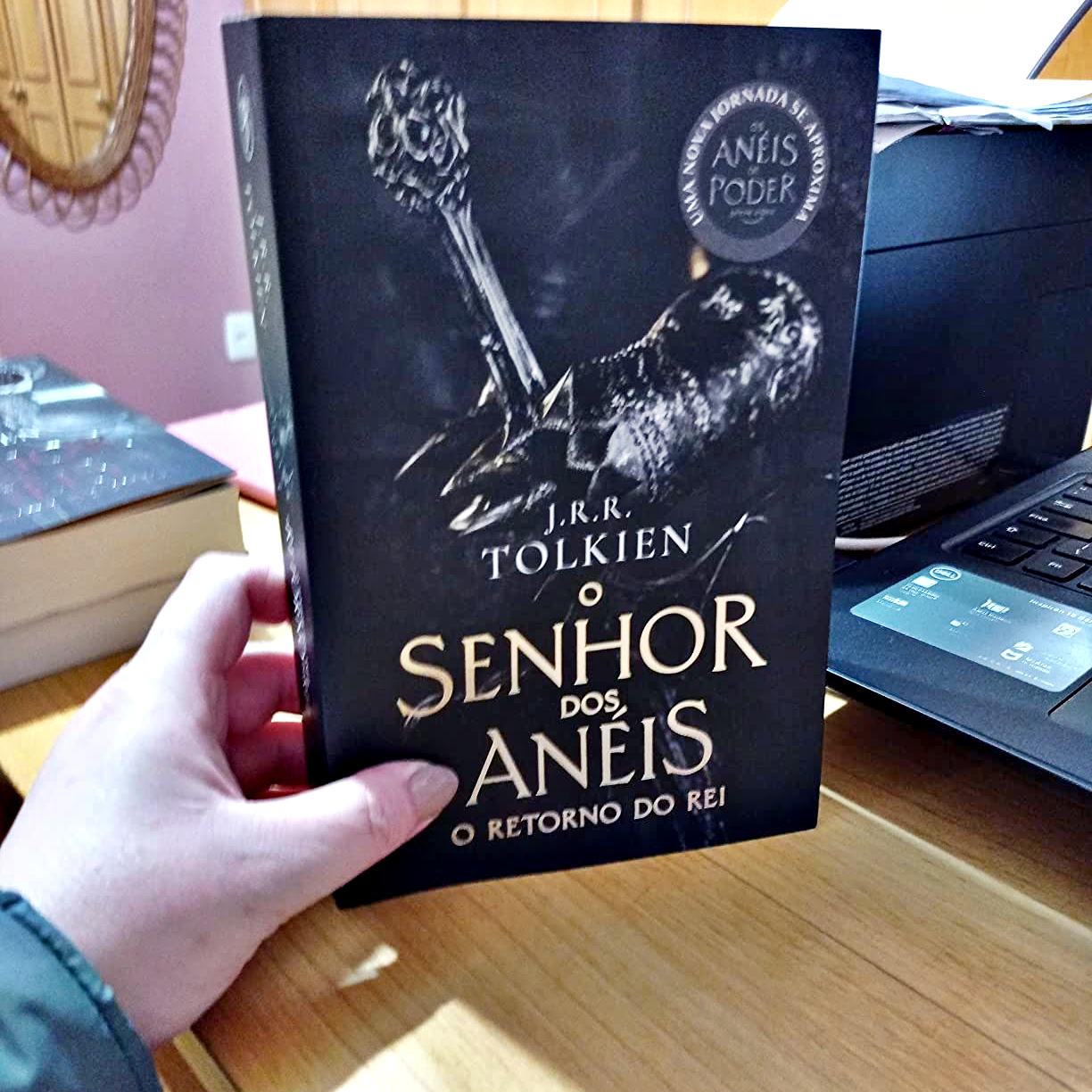 O Retorno do Rei – Capa Os Anéis de Poder: O Senhor dos Anéis – Parte 3