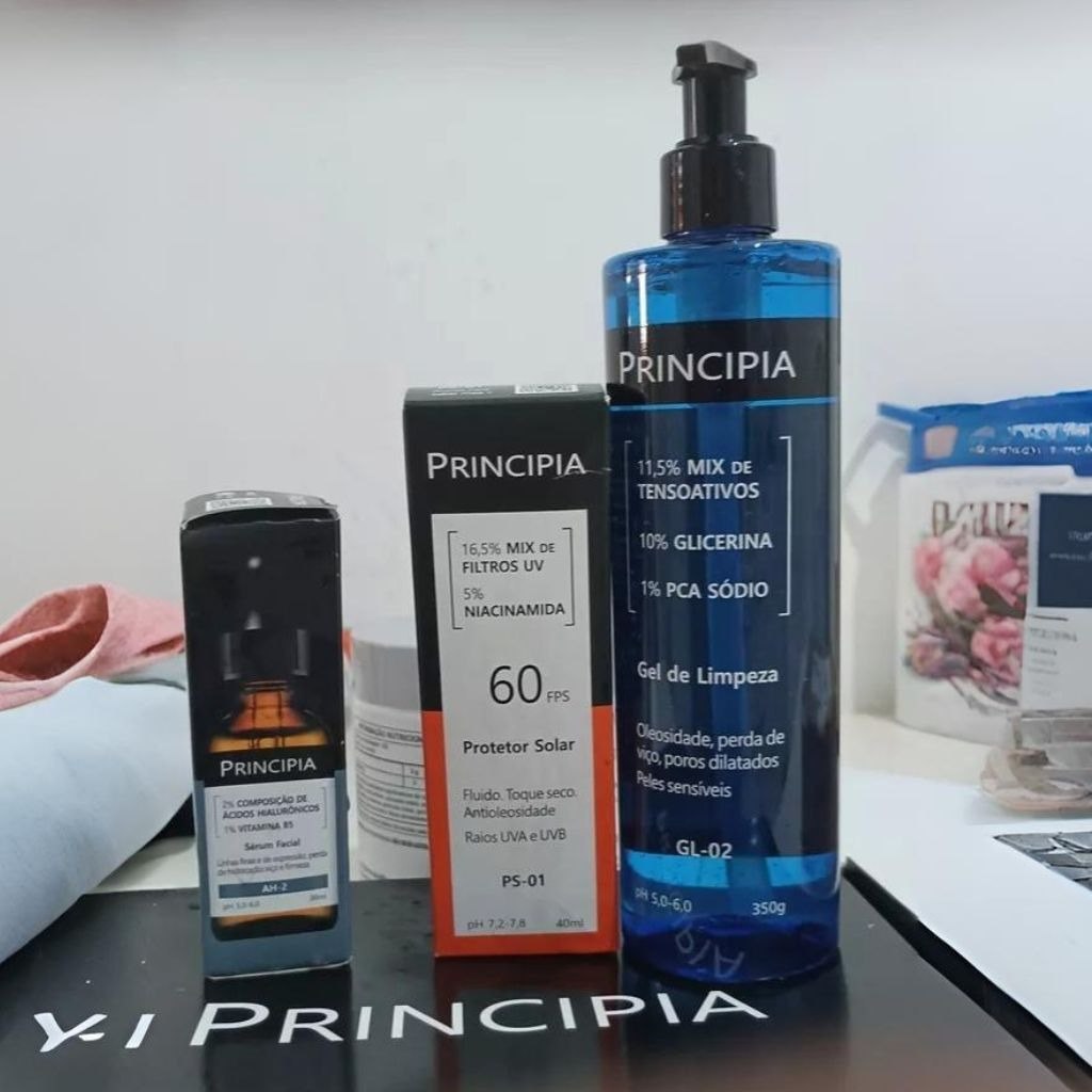 Kit Primeira Rotina Skincare C/gl-02 + Ah-2 + Ps-01