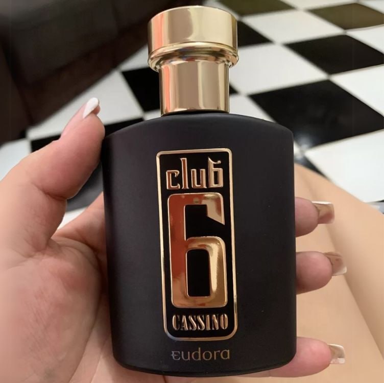 Club 6 Cassino Masculino 95 Ml – Deo-colônia Eudora