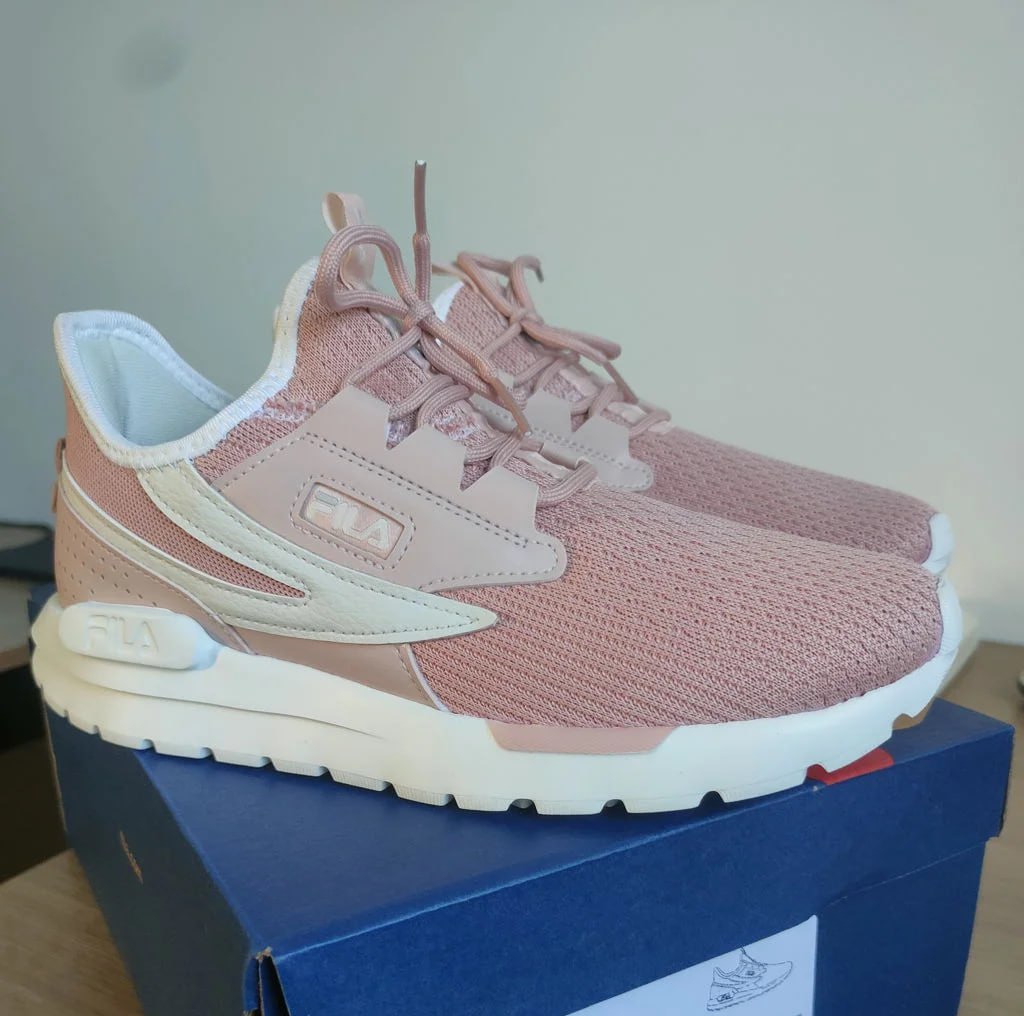 Tênis Fila TR Knit Feminino – Rosê