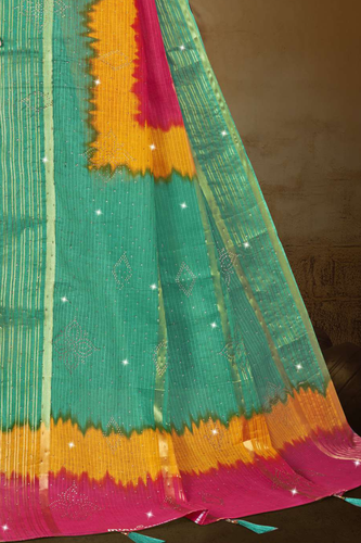 Payal Ocean Green Pallu View.png