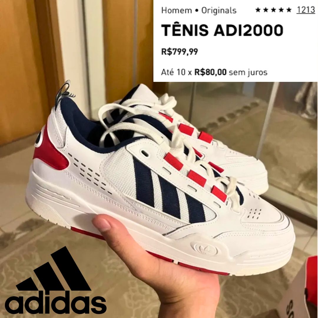 Tênis Adidas Originals Adi2000 Branco