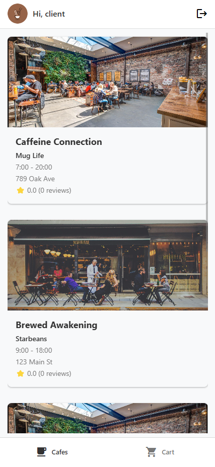 Cafeterias
