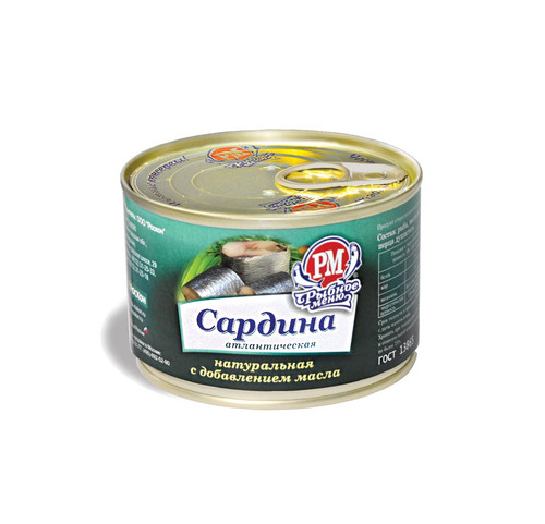 4610000620106 САРДИНА РЫБНОЕ МЕНЮ №6У КЛЮЧ АТЛАНТ. НАТУРАЛЬНАЯ АЯ С ДОБ ЕМ МАСЛА 250 Г  ЖБАН..jpg