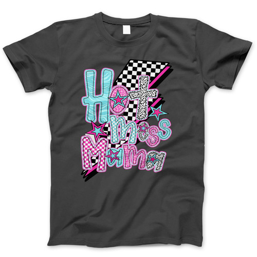 Photograph of four blank t-shirts greys beige and army green. Clipping path included. Ready for your.jpg