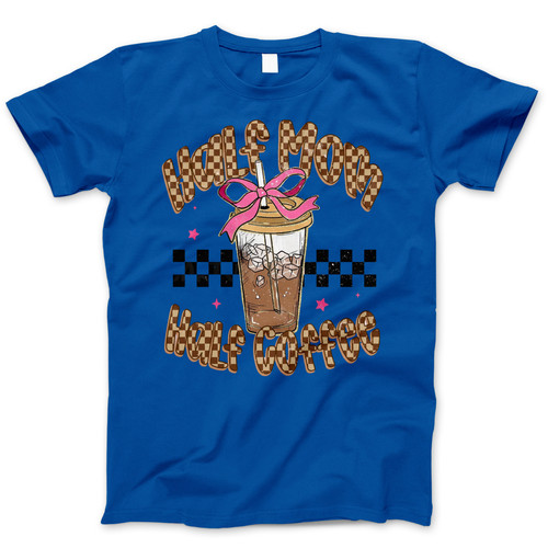 Photograph of four blank t-shirts greys beige and army green. Clipping path included. Ready for your.jpg