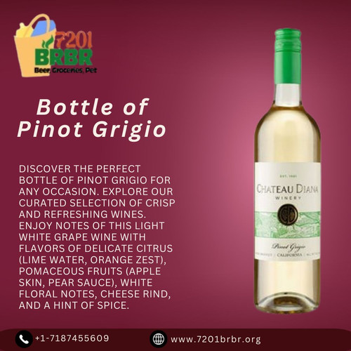 Bottle of Pinot Grigio