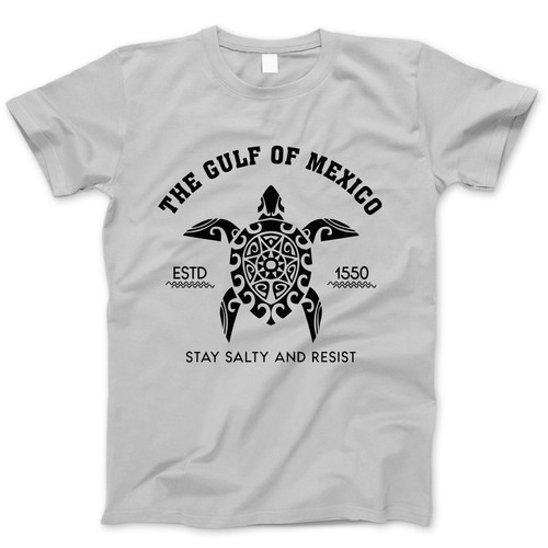 Photograph of four blank t-shirts greys beige and army green. Clipping path included. Ready for your.jpg