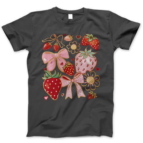 Photograph of four blank t-shirts greys beige and army green. Clipping path included. Ready for your.jpg