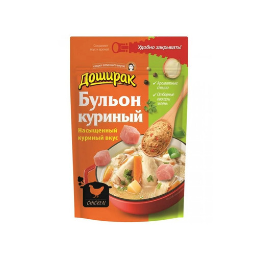 4607065581404 БУЛЬОН КУРИНЫЙ ДОШИРАК 90 Г ПАК. .jpg
