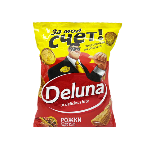 4640238870356 СНЕКИ КУКУРУЗНЫЕ DELUNA РОЖКИ СО ВКУСОМ ЧИЛИ ТАКО 85 Г ПАК..png