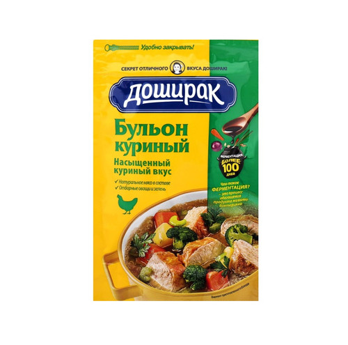 4607065581404 БУЛЬОН КУРИНЫЙ ДОШИРАК 90 Г ПАК. .jpg