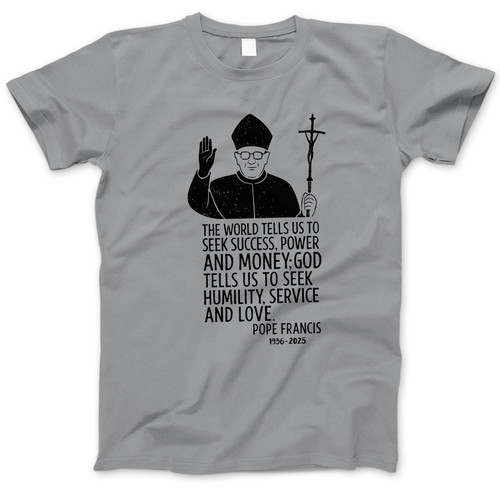 Photograph of four blank t-shirts greys beige and army green. Clipping path included. Ready for your.jpg